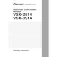 PIONEER VSX-D914-K/KUXJICA Instrukcja Obsługi