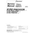 PIONEER AVM-8000REW Instrukcja Serwisowa