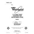 WHIRLPOOL MW8900XS3 Katalog Części