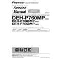PIONEER DEH-P7600MP/XN/UC Instrukcja Serwisowa