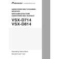 PIONEER VSX-D814-K/MYXJ Instrukcja Obsługi