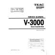 TEAC V-3000 Instrukcja Serwisowa