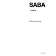SABA TC 416 Instrukcja Obsługi