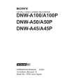 SONY DNW-A50P Instrukcja Obsługi