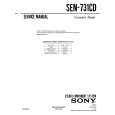 SONY SEN-731CD Instrukcja Serwisowa