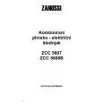 ZANUSSI ZCC5608 Instrukcja Obsługi