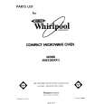 WHIRLPOOL MW3200XP2 Katalog Części