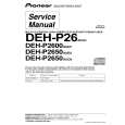 PIONEER DEH-P2650-3 Instrukcja Serwisowa