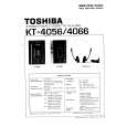 TOSHIBA KT4056 Instrukcja Serwisowa