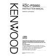 KENWOOD KDCPS900 Instrukcja Obsługi