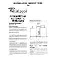 WHIRLPOOL CA1300XMW0 Instrukcja Instalacji