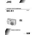 JVC GC-X1EG Instrukcja Obsługi