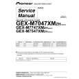 PIONEER GEX-M7747XM Instrukcja Serwisowa