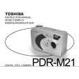 TOSHIBA PDR-M21 Instrukcja Obsługi