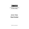 ZANUSSI ZCG7552XL Instrukcja Obsługi