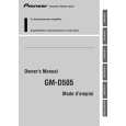 PIONEER GM-D505/XH/EW Instrukcja Obsługi