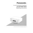 PANASONIC CQDPX85EU Instrukcja Obsługi