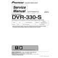 PIONEER DVR-330-S/RDXV/RA Instrukcja Serwisowa