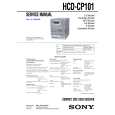 SONY HCDCP101 Instrukcja Serwisowa